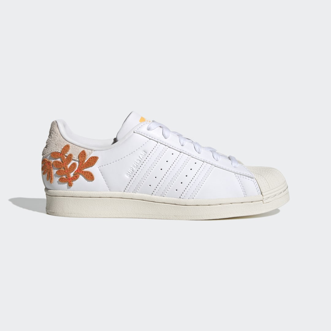 Adidas Superstar Cloud White / Flash Orange / Solar Red (GZ0865)