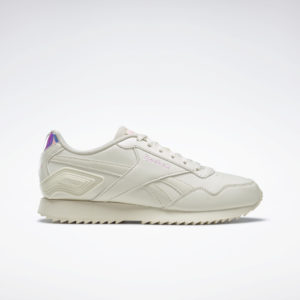 Reebok Royal Glide Ripple Clip Shoes Classic White / Pink Glow / Classic White (GZ1410)