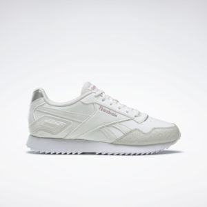 Reebok Royal Glide Ripple Clip Shoes Pure Grey 1 / Silver Metallic / Infused Lilac (GZ1412)