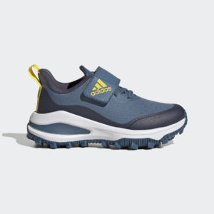 Adidas FortaRun All-Terrain Cloudfoam Sport Running Elastic Lace and Top Strap Altered Blue / Beam Yellow / Shadow Navy (GZ1814)