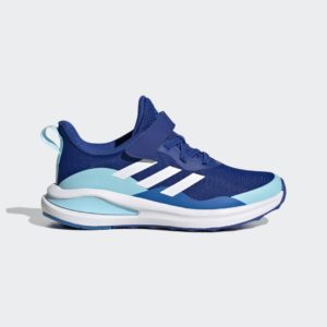 Adidas FortaRun Sport Running Elastic Lace and Top Strap Royal Blue / Cloud White / Bliss Blue (GZ1822)