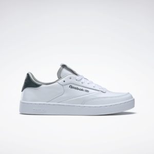 Reebok Club C Clean Shoes Cloud White / Forest Green / Pure Grey 2 (GZ2236)