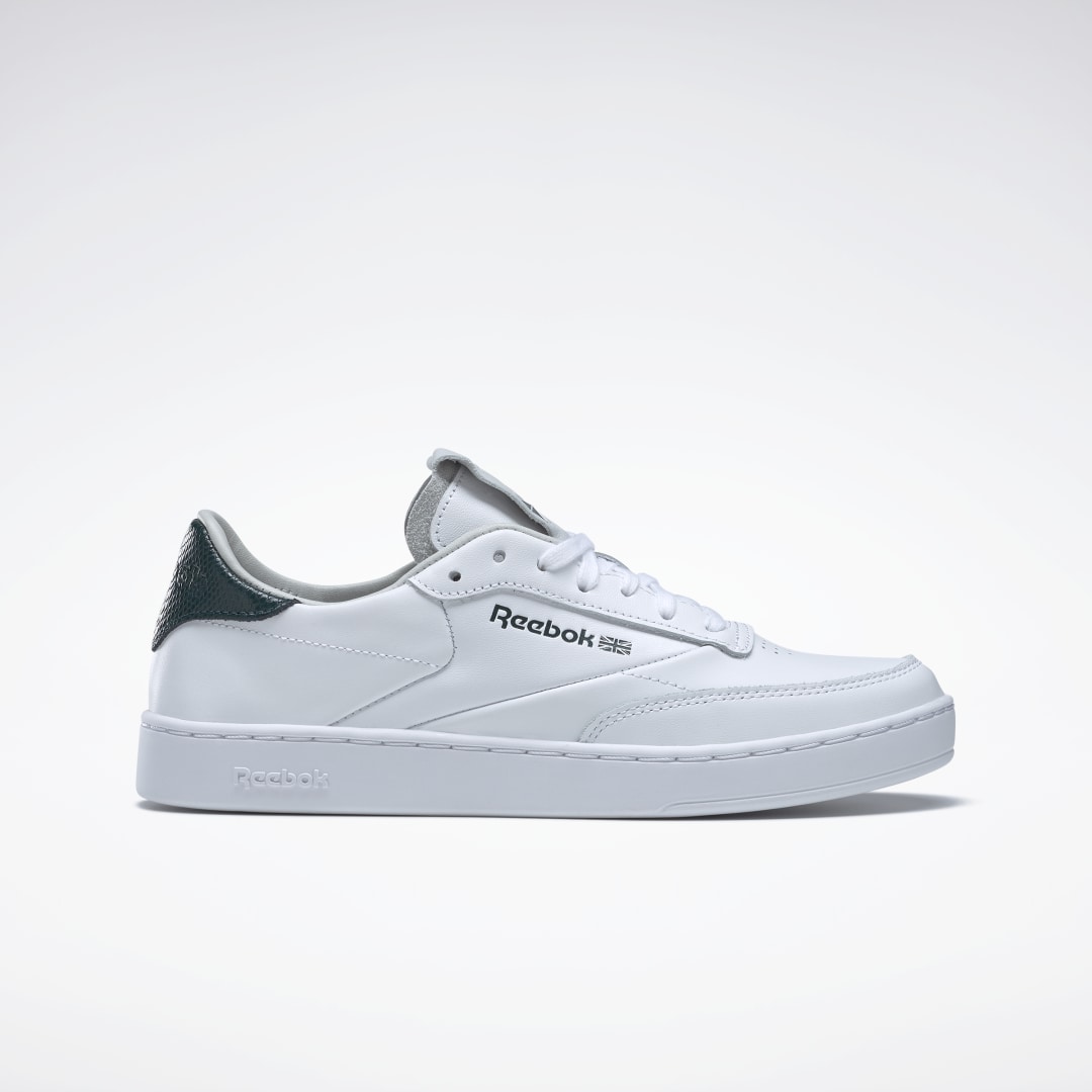 Reebok Club C Clean Shoes Cloud White / Forest Green / Pure Grey 2 (GZ2236)