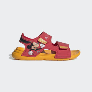 Adidas adidas x Disney Mickey Mouse AltaSwim Sandals Ray Red / Semi Solar Gold / Core Black (GZ3314)