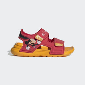 Adidas adidas x Disney Mickey Mouse AltaSwim Sandals Ray Red / Semi Solar Gold / Core Black (GZ3315)