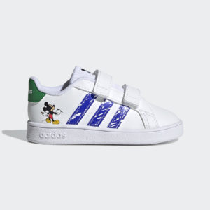Adidas adidas x Disney Minnie Mouse Grand Court Cloud White / Sonic Ink / Green (GZ3317)