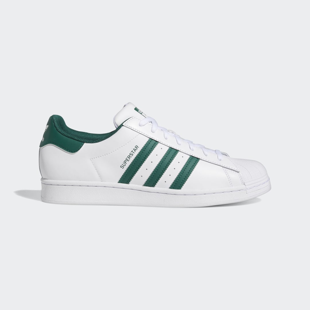 Adidas SUPERSTAR SHOES Cloud White / Collegiate Green / Cloud White (GZ3742)