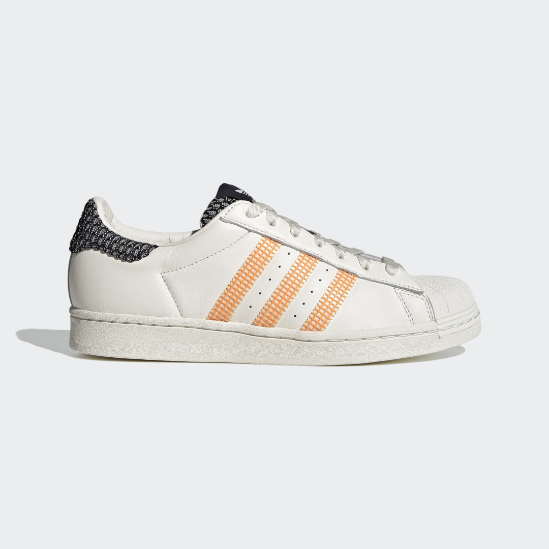 Adidas Superstar Cloud White / Off White / Orange Rush (GZ4376)