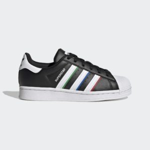 Adidas Superstar Core Black / Cloud White / Vivid Red (GZ4425)