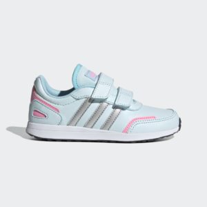 Adidas VS Switch 3 Lifestyle Running Hook and Loop Strap Almost Blue / Silver Metallic / Beam Pink (GZ4933)