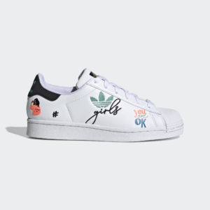 Adidas Superstar Pure Cloud White / Core Black / Gold Metallic (H03995)