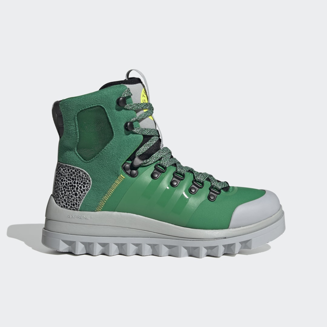 Adidas adidas by Stella McCartney Eulampis Boots Green / Clear Onix / Shock Yellow (HR1540)