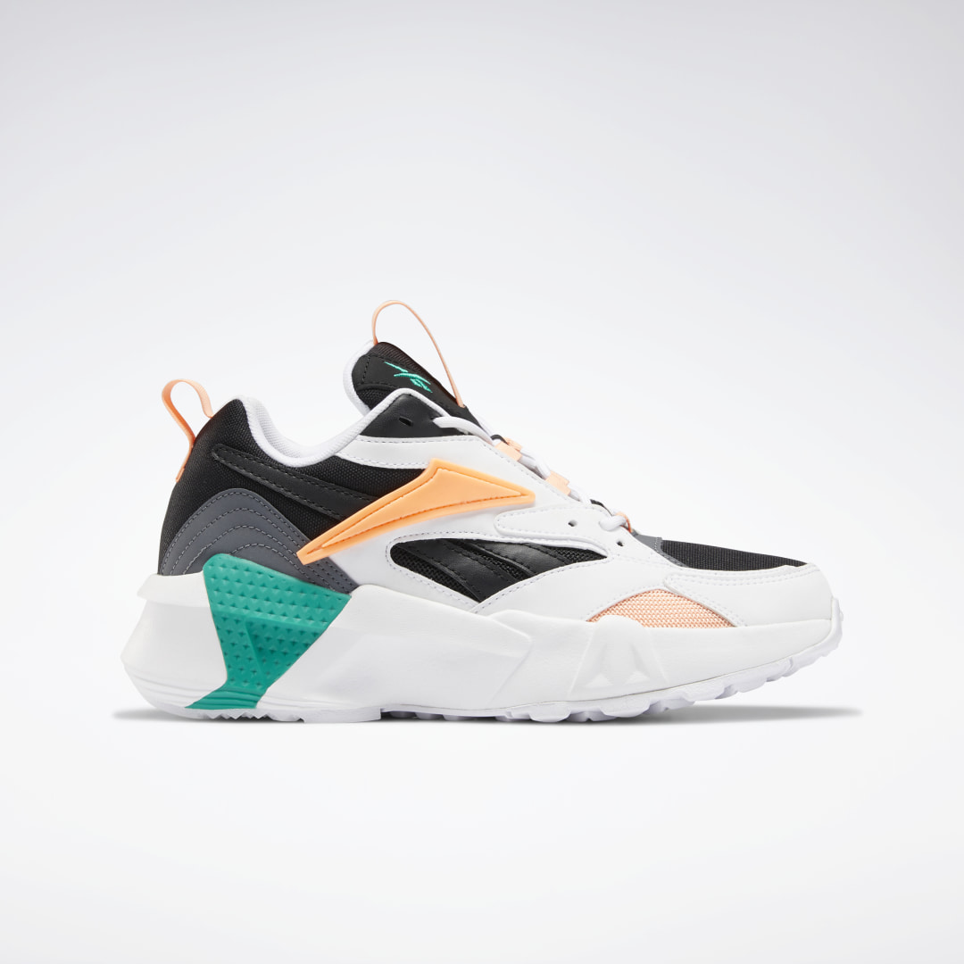 Reebok Aztrek Double Mix Shoes White / Sunglow / Emerald (EH3391)