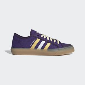 Adidas Wales Bonner Nizza Lo Purple / Yellow / Gold Metallic (G58134)