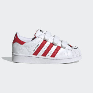 Adidas Hello Kitty Superstar Cloud White / Vivid Red / Core Black (GV8865)