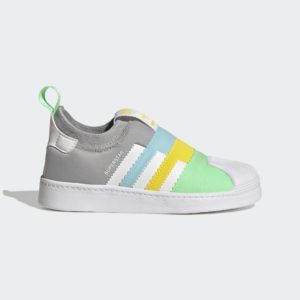 Adidas Superstar 360 Twist Grey Two / Cloud White / Beam Green (GW4719)