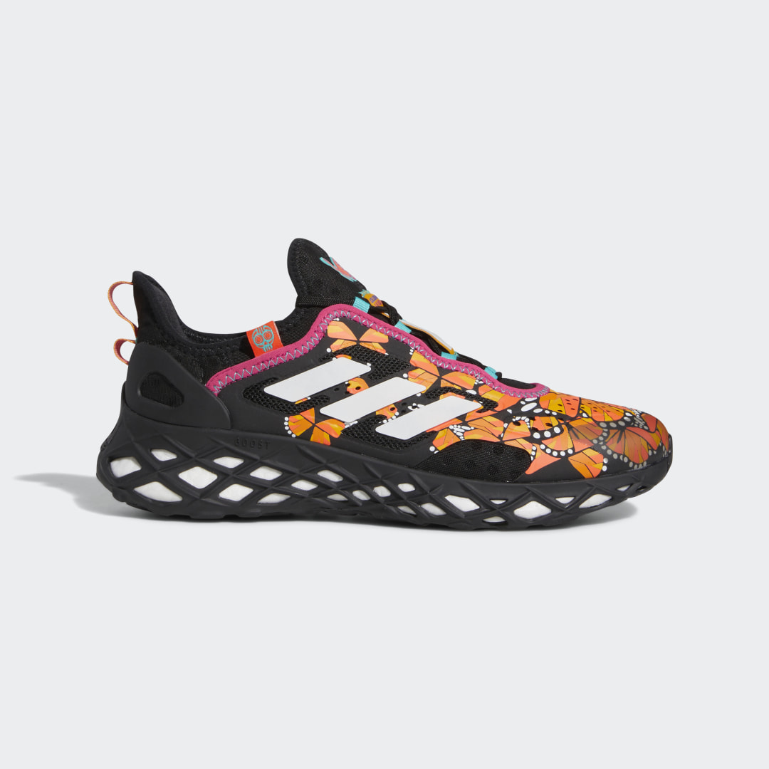 Adidas Web Boost Día de los Muertos Core Black / Cloud White / Impact Orange (GW7274)
