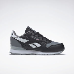 Reebok Classic Leather Step 'n' Flash Shoes Core Black / Pure Grey 5 / Cloud White (GW9172)