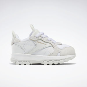 Reebok Cardi B Classic Leather Shoes Cloud White / Pure Grey 1 / Golden Bronze (GX0073)