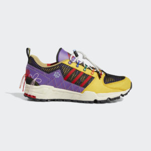 Adidas Equipment Support 93 Bold Gold / Red / Active Purple (GX3893)