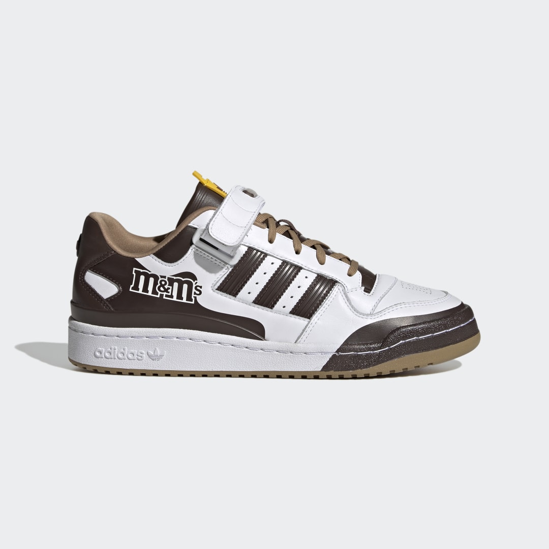 Adidas M&M'S Brand Forum Low 84 Cloud White / Cardboard / Dark Brown (GY6313)