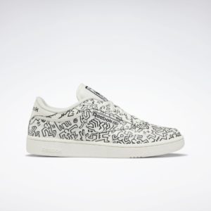 Reebok Keith Haring Club C Shoes Chalk / Pure Grey 8 / Chalk (GZ1458)