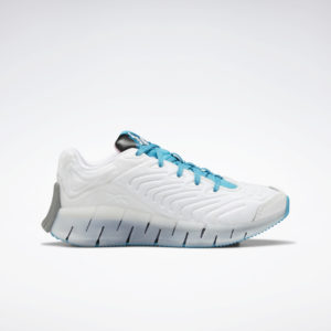 Reebok Ghostbusters Zig Kinetica Shoes White / Feather Blue / Silver Metallic (H03294)