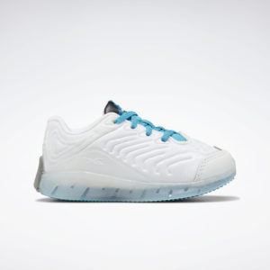 Reebok Ghostbusters Zig Kinetica Shoes White / Feather Blue / Silver Metallic (H03296)