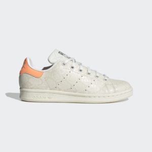 Adidas Stan Smith Core White / Core White / Beam Orange (HP9723)