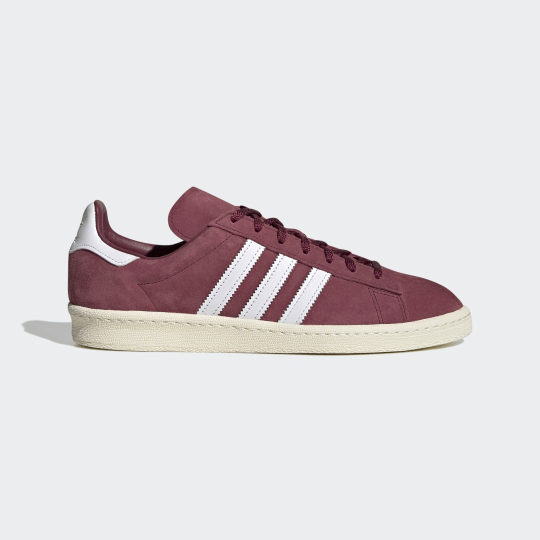 Adidas Campus 80s Collegiate Burgundy / Cloud White / Off White (FZ6152)