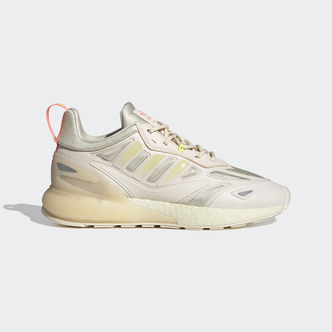Adidas ZX 2K BOOST 2.0 Wonder White / Sandy Beige / Silver Metallic (GW8284)