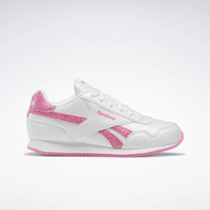 Reebok  Royal Classic Jog 3 Shoes Cloud White / Cloud White / Atomic Pink (HP4842)