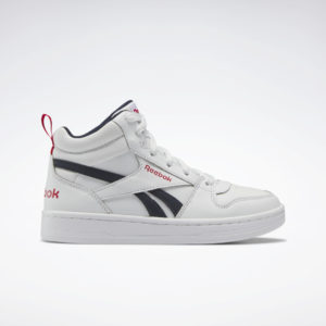 Reebok  Royal Prime Mid 2 Shoes Cloud White / Vector Navy / Vector Red (HP6796)