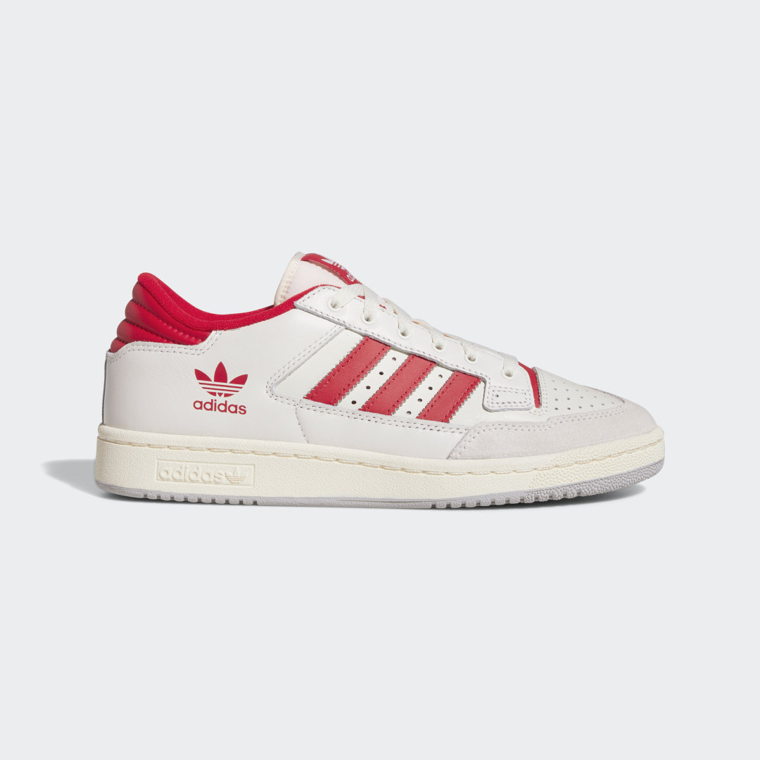 Adidas Centennial 85 Low Cloud White / Scarlet / Cream White (HQ6278)
