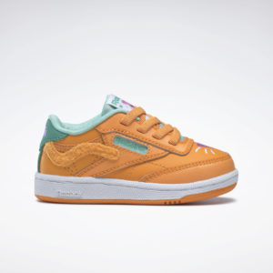 Reebok Peppa Pig Club C Shoes Maximum Orange / Hazard Orange / Semi Future Teal (HQ7199)