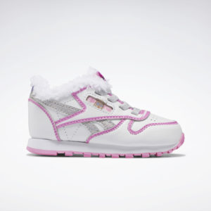 Reebok Peppa Pig Classic Leather Shoes Cloud White / Icono Pink / Cloud White (IE1646)