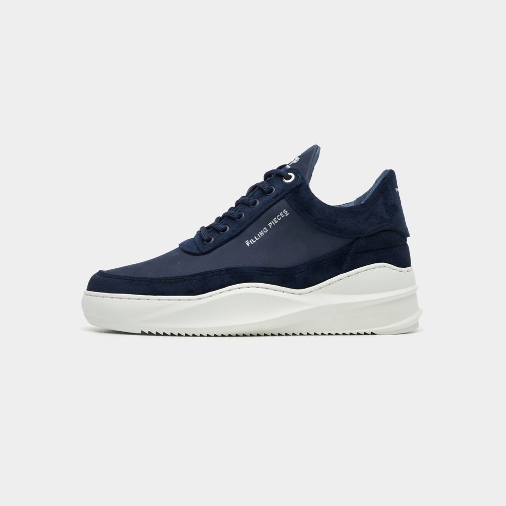 Filling Pieces Low Eva Sky Velvet Navy