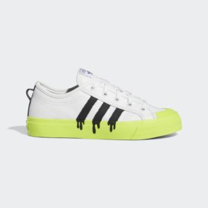 Adidas Nizza Cloud White / Core Black / Solar Yellow (GX5886)