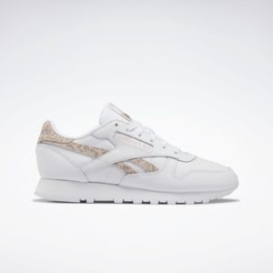Reebok Classic Leather Shoes Cloud White / Soft Ecru / Cloud White (GY7173)