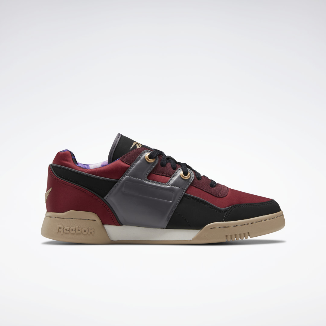 Reebok Street Fighter Workout Plus Shoes Core Black / Classic Burgundy / Ash Grey (GZ2567)