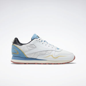 Reebok Street Fighter Classic Leather Shoes Polar Blue / Tough Blue / Core Black (GZ9544)