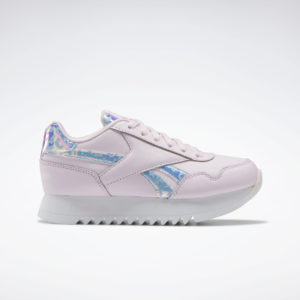 Reebok  Royal Classic Jogger 3 Platform Shoes Cloud White / Cloud White / Core Black (H06232)
