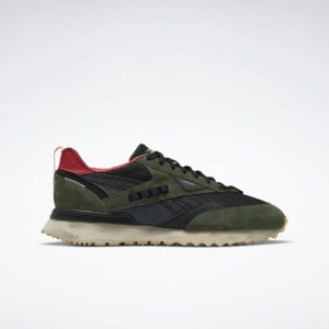 Reebok Street Fighter LX2200 Shoes Core Black / Primal Green / Crimson Mist (H06329)