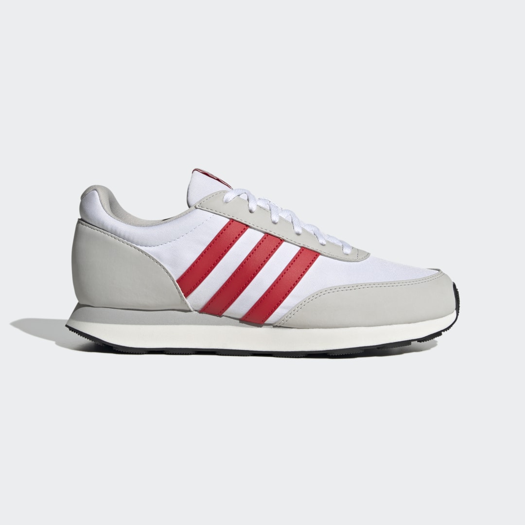 Adidas Run 60s 3.0 Lifestyle Running Cloud White / Better Scarlet / Grey One (HP2260)
