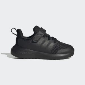 Adidas Fortarun 2.0 Cloudfoam Sport Running Elastic Lace Top Strap Core Black / Core Black / Carbon (HP2502)
