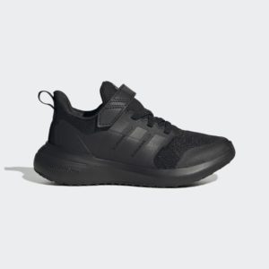 Adidas Fortarun 2.0 Cloudfoam Sport Running Elastic Lace Top Strap Core Black / Core Black / Carbon (HP3118)