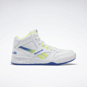 Reebok  BB4500 Court Shoes Cloud White / Acid Yellow / Vector Blue (HP4379)