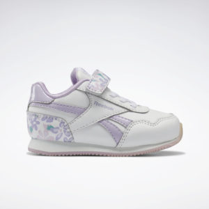 Reebok  Royal Classic Jog 3 Shoes Cloud White / Purple Oasis / Pixel Pink (HP4856)