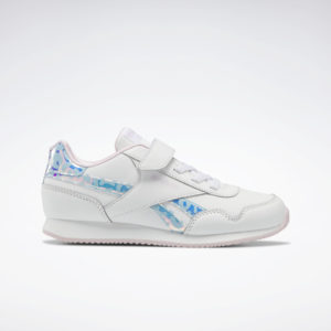 Reebok  Royal Classic Jog 3 Shoes Cloud White / Cloud White / Pixel Pink (HP6802)