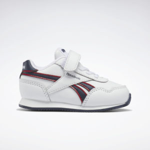 Reebok  Royal Classic Jog 3 Shoes Cloud White / Vector Navy / Vector Red (HP8665)
